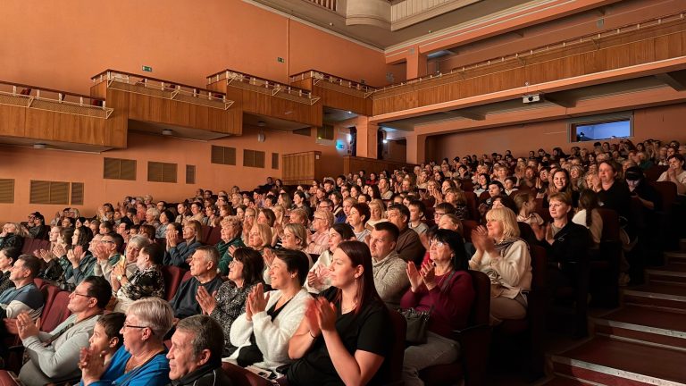 A concert in the city of Dzerzhinsk, Nizhny Novgorod Oblast