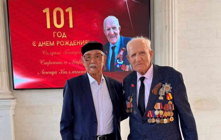 Today, our dear veteran of the Great Patriotic War, Pyotr Leontyevich Leontyev, is celebrating his 101st birthday